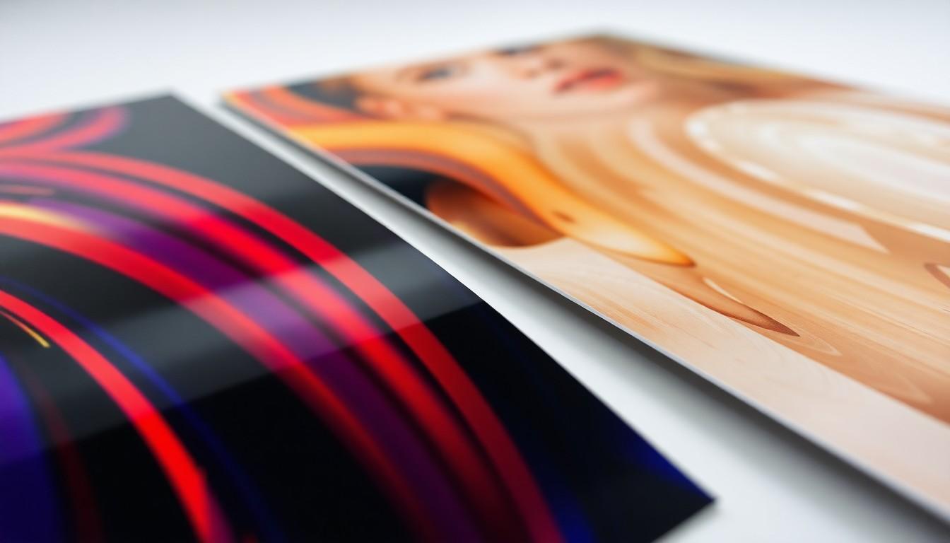 Glossy & Matte Finish Options